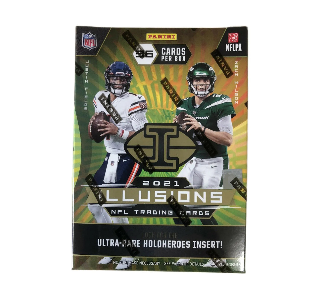 2021 Panini Illusions Football Blaster Box - NFL Trading Cards Collection for Collectors & Fans - Perfect for Gifts, Fantasy Football & Memorabilia Display