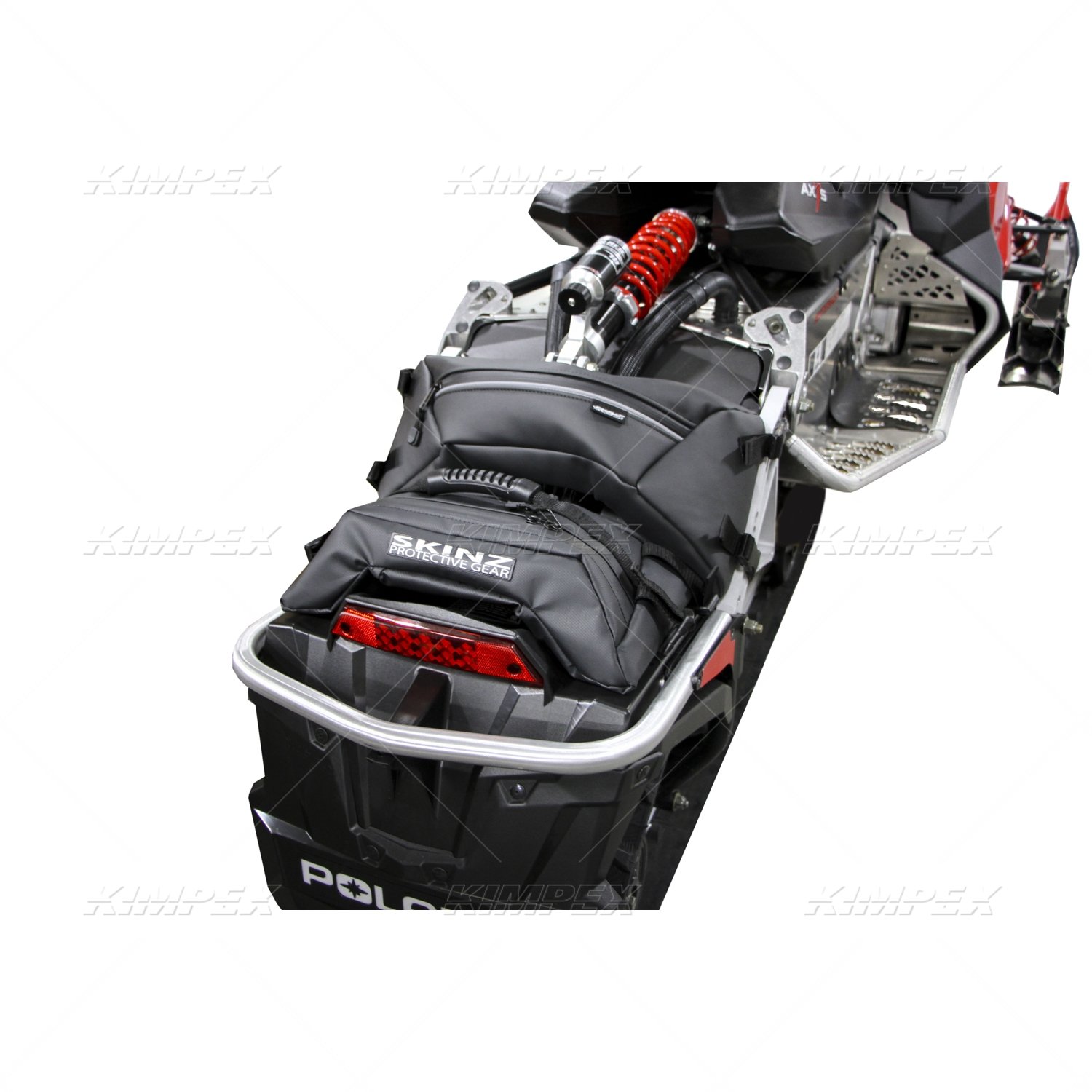 Skinz Protective Gear Tunnel Bag - Waterproof Motorcycle Storage for Commuting & Adventure Riding | Fits Most Bikes