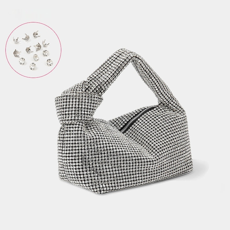 Luxury Diamond Encrusted Evening Clutch Bag for Women - Elegant Wedding, Prom & Party Accessory - Perfect for Gala Dinners & Special Occasions
