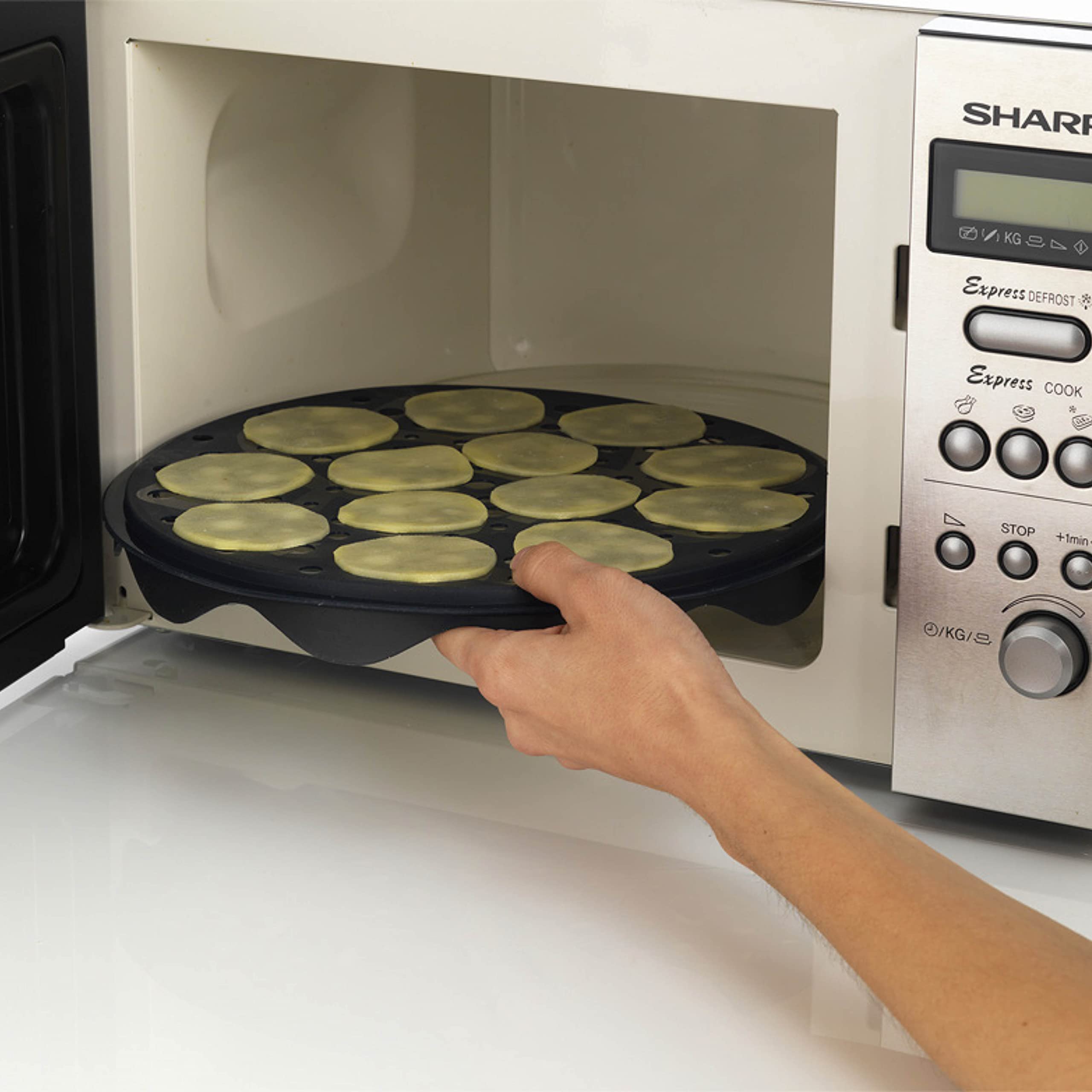 Mastrad Premium Potato Chips Maker & Vegetable Slicer Set - Perfect for Homemade Snacks, Party Platters & Healthy Cooking