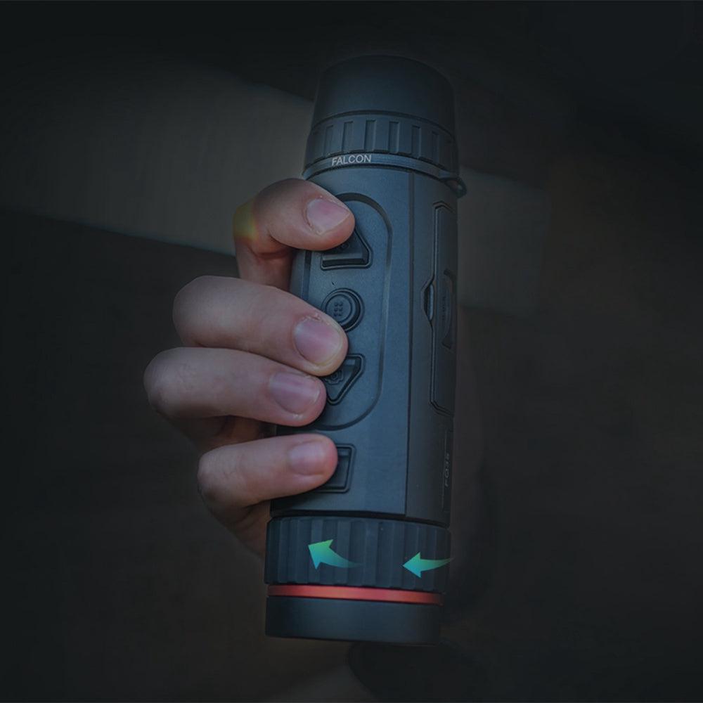 HIKMICRO Falcon FQ50 640x512 Thermal Imaging Monocular - High Resolution Infrared Scope for Hunting, Surveillance & Outdoor Adventures