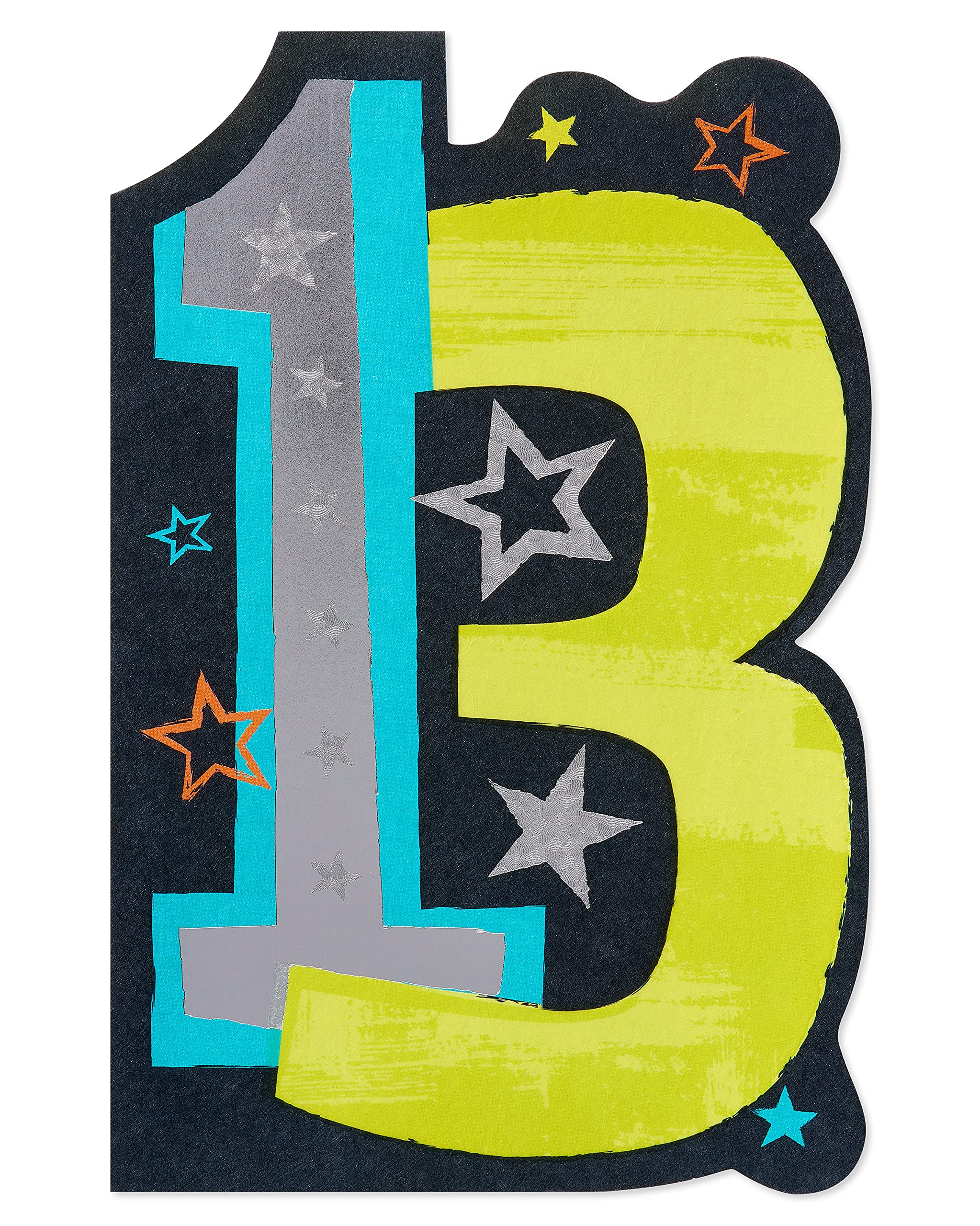 Official 13th Birthday Card - American Greetings - Funny Teen Greeting Card for Boys & Girls - Perfect for 13th Birthday Parties & Milestone Celebrations