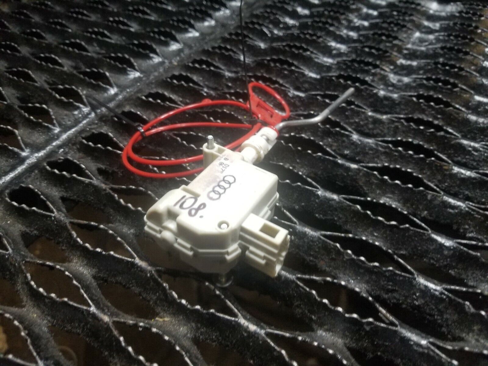 02-06 Audi A4 Convertible Gas Tank Lock Release Actuator Motor OEM #108 - Replacement Part for Fuel Door Repair | Perfect for DIY Car Maintenance & Automotive Repair Shops