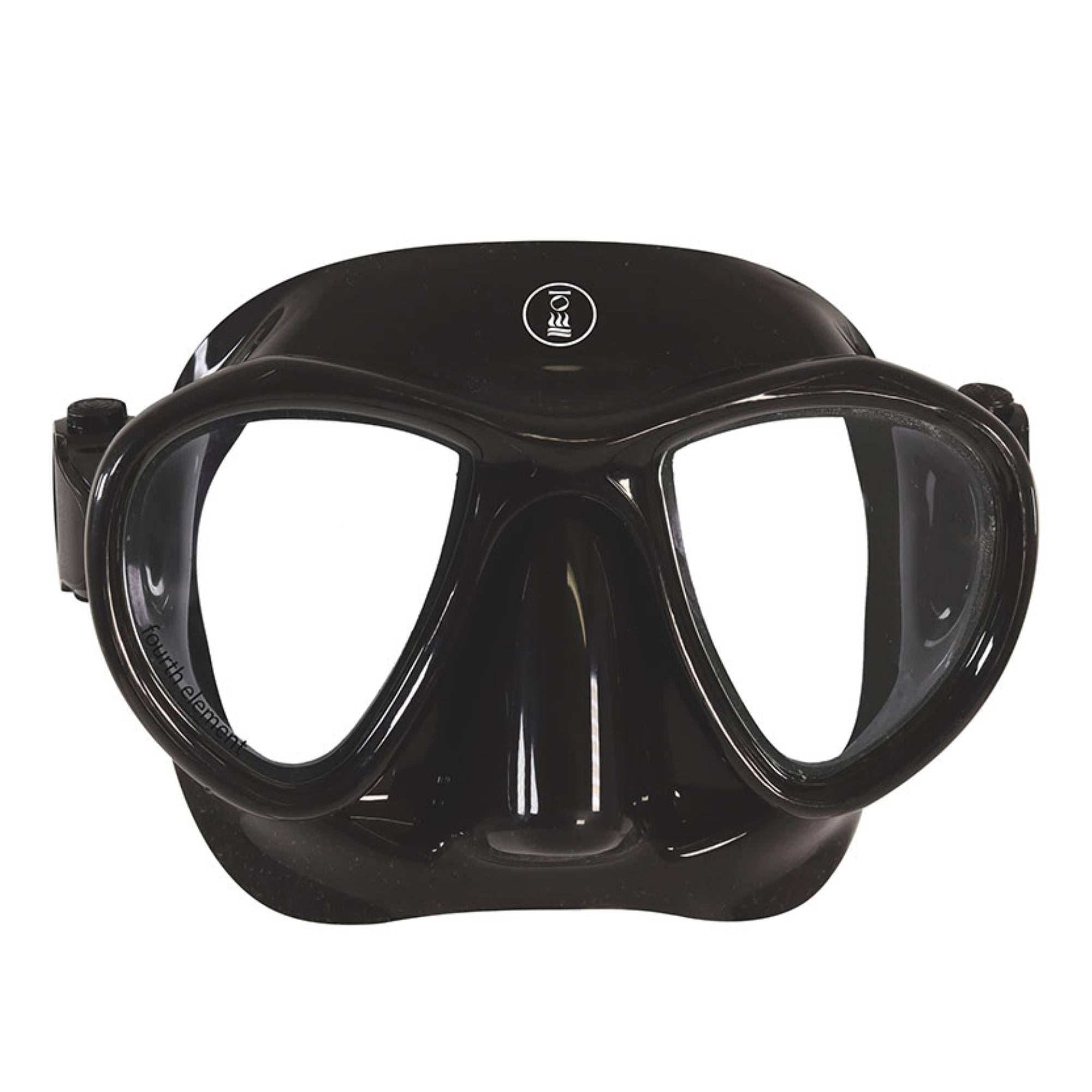 Fourth Element Aquanaut Dive Mask - Professional Scuba Diving Mask for Snorkeling & Freediving - Comfortable Silicone Skirt & Tempered Glass Lens - Perfect for Underwater Photography & Marine Exploration