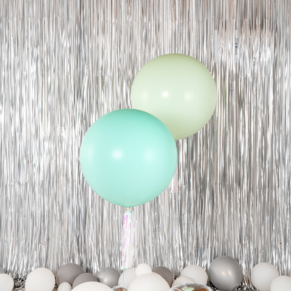 Pastel Turquoise Latex Balloons - 36 Inch, Pack of 10 | Party Decorations, Birthday Supplies, Baby Shower Decor, Wedding Balloons