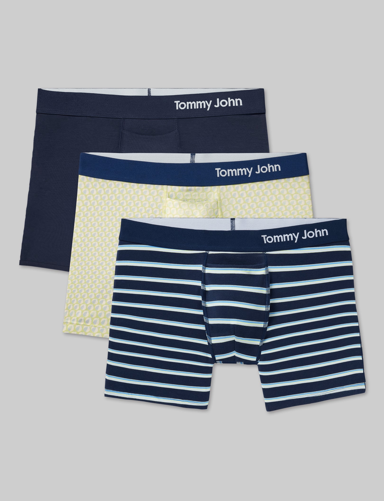 Premium Cotton Trunk Underwear 4-Pack (3 Packs) - Soft Breathable Men's Boxer Briefs for Everyday Comfort, Workout & Lounge