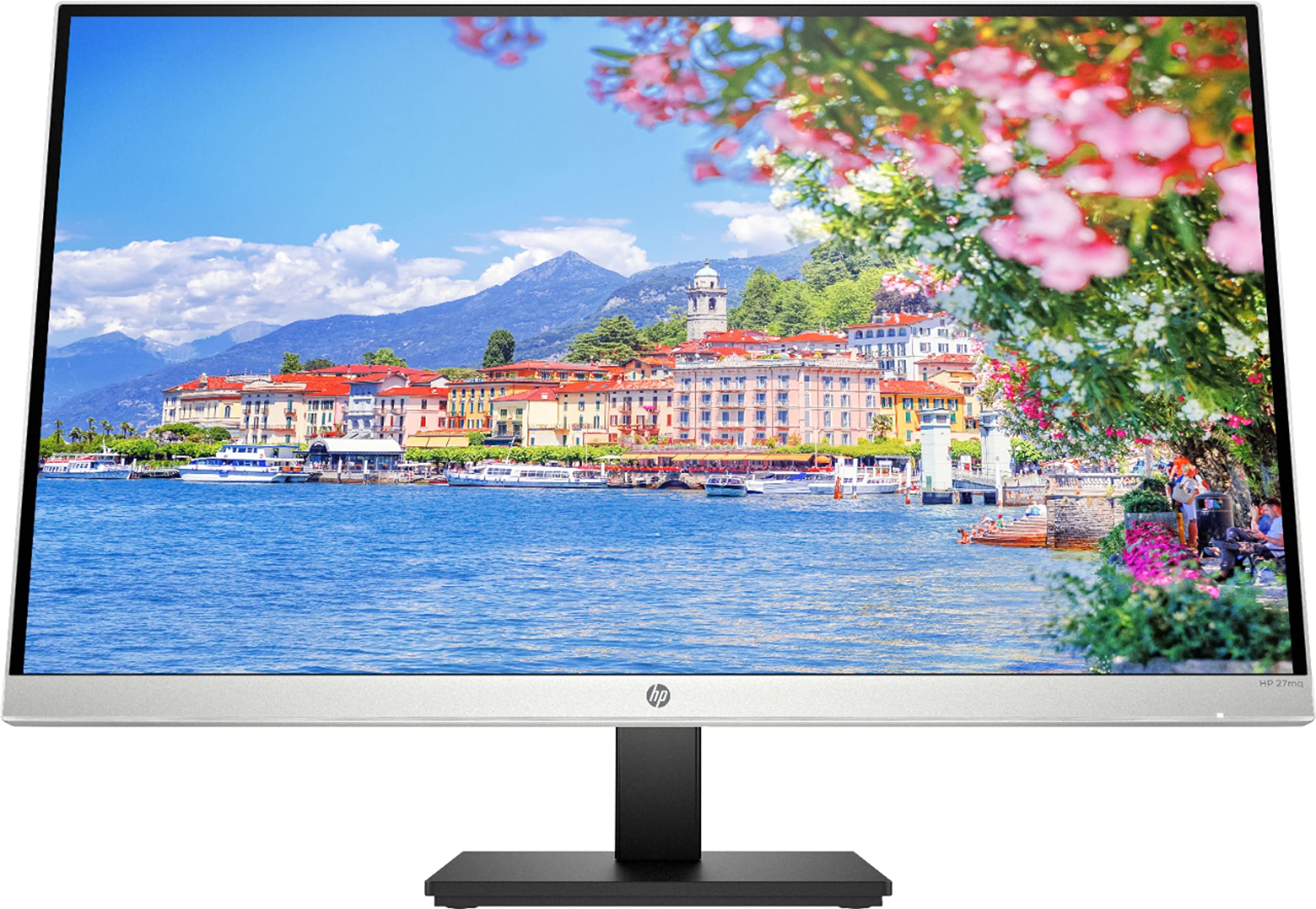 HP 27mq 27-inch QHD IPS Monitor with 99% sRGB - Ultra-Thin Bezel Design for Home Office, Gaming & Graphic Design | VESA Mount Compatible