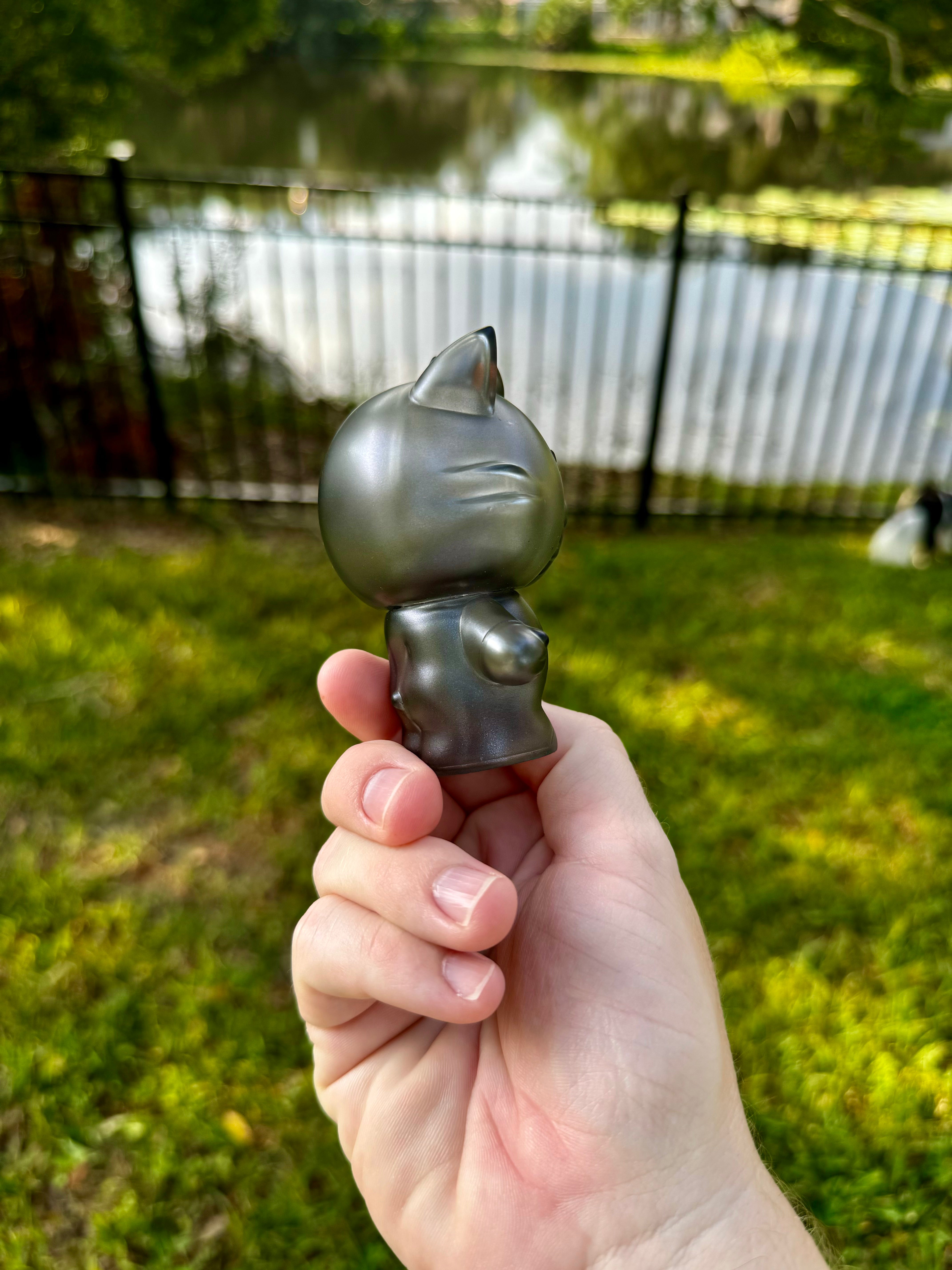 Ghost of Grandpa Sofubi Vinyl Figure - Japanese Anime Collectible Toy for Horror Fans & Home Decor
