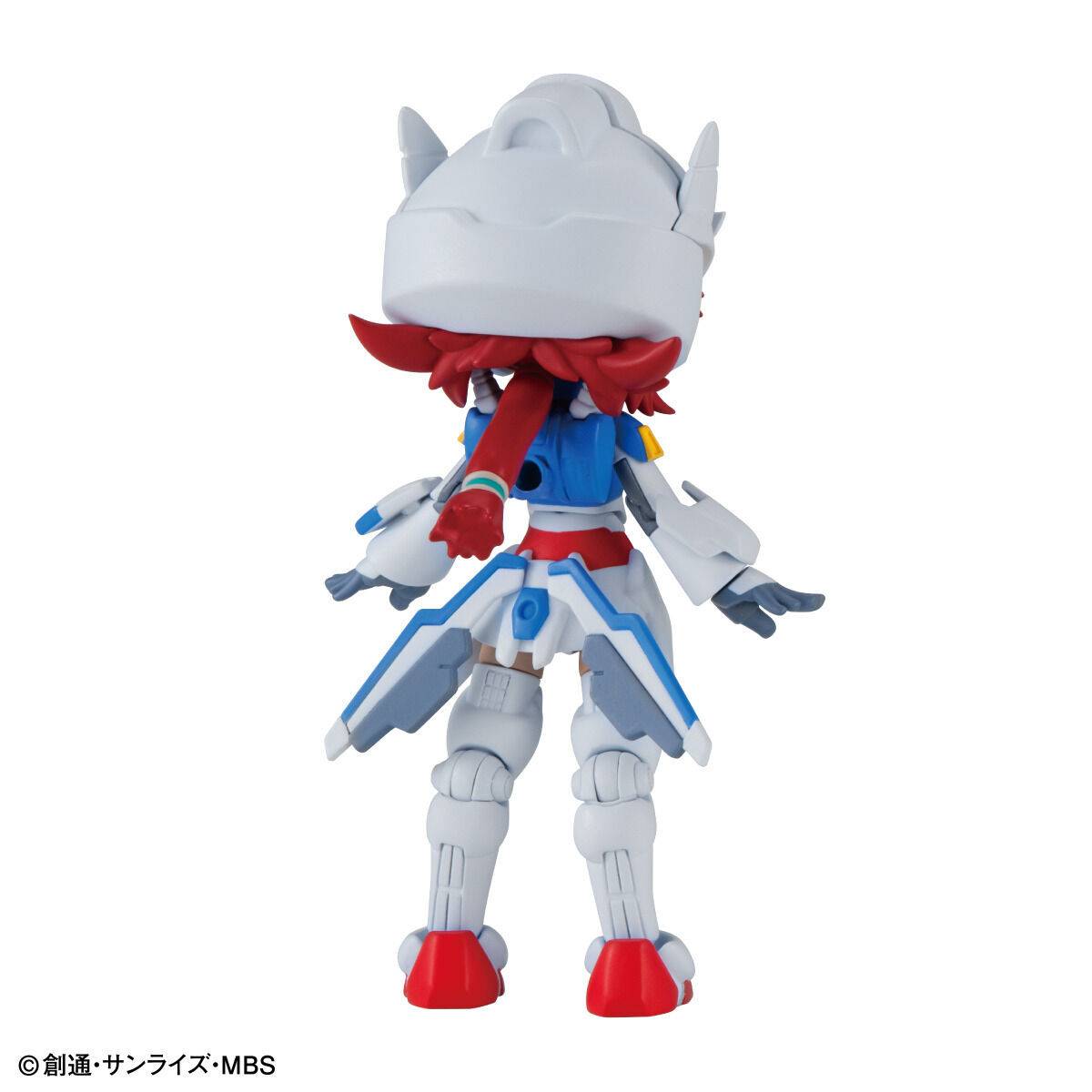 Bandai Shokugan Charamobi Mechagurumi Gundam The Witch From Mercury Suletta Mercury Action Figure - Collectible Anime Model Kit for Display & Gundam Fans