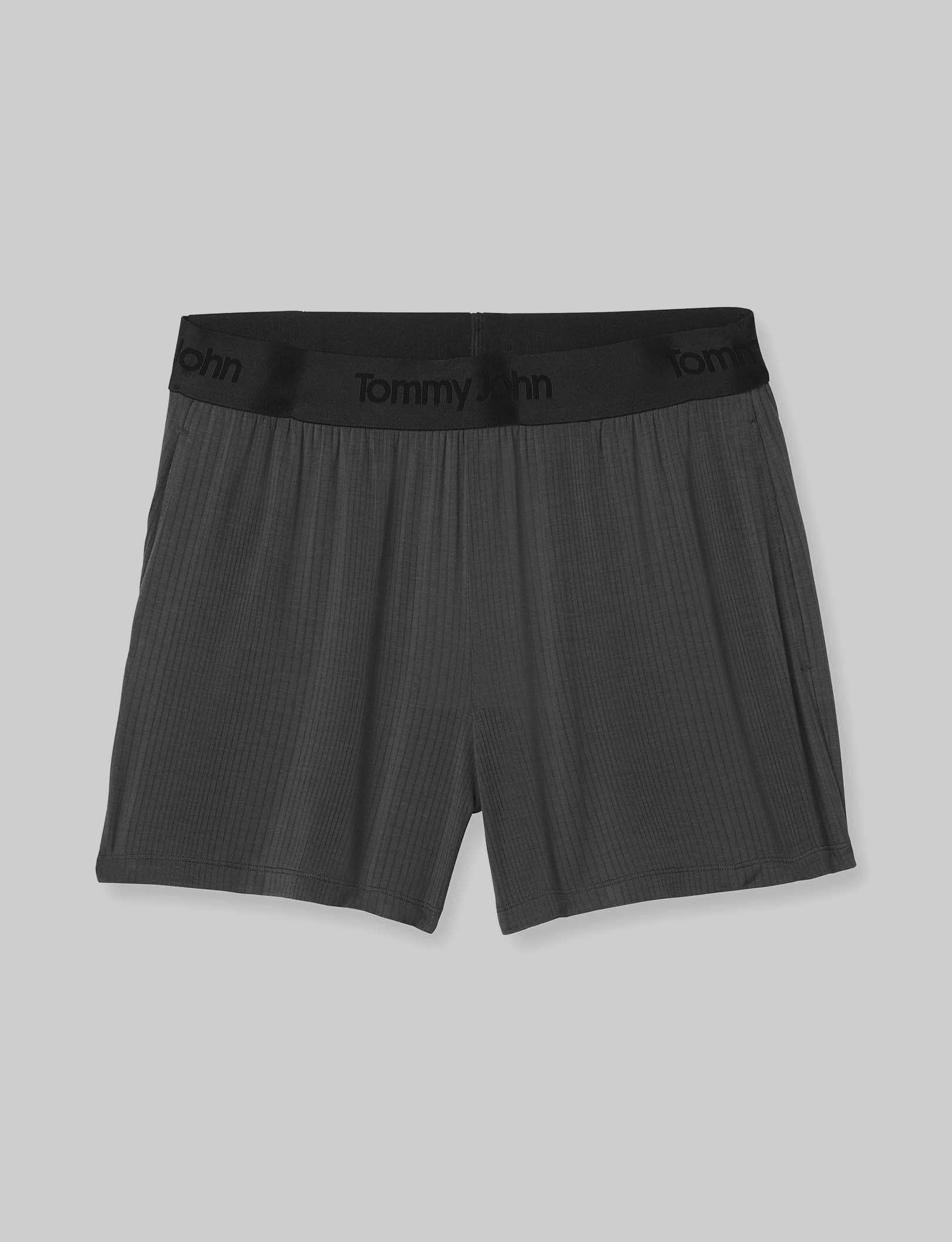 Women's Second Skin Luxe Rib Sleep Shorts - Ultra Soft Comfort Pajama Shorts for Lounge & Nightwear - Perfect for Relaxing at Home or Summer Sleepwear