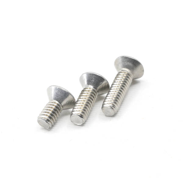 Stainless Steel Coil Screws Pair - Durable Corrosion-Resistant Fasteners for Furniture, Cabinets & DIY Projects
