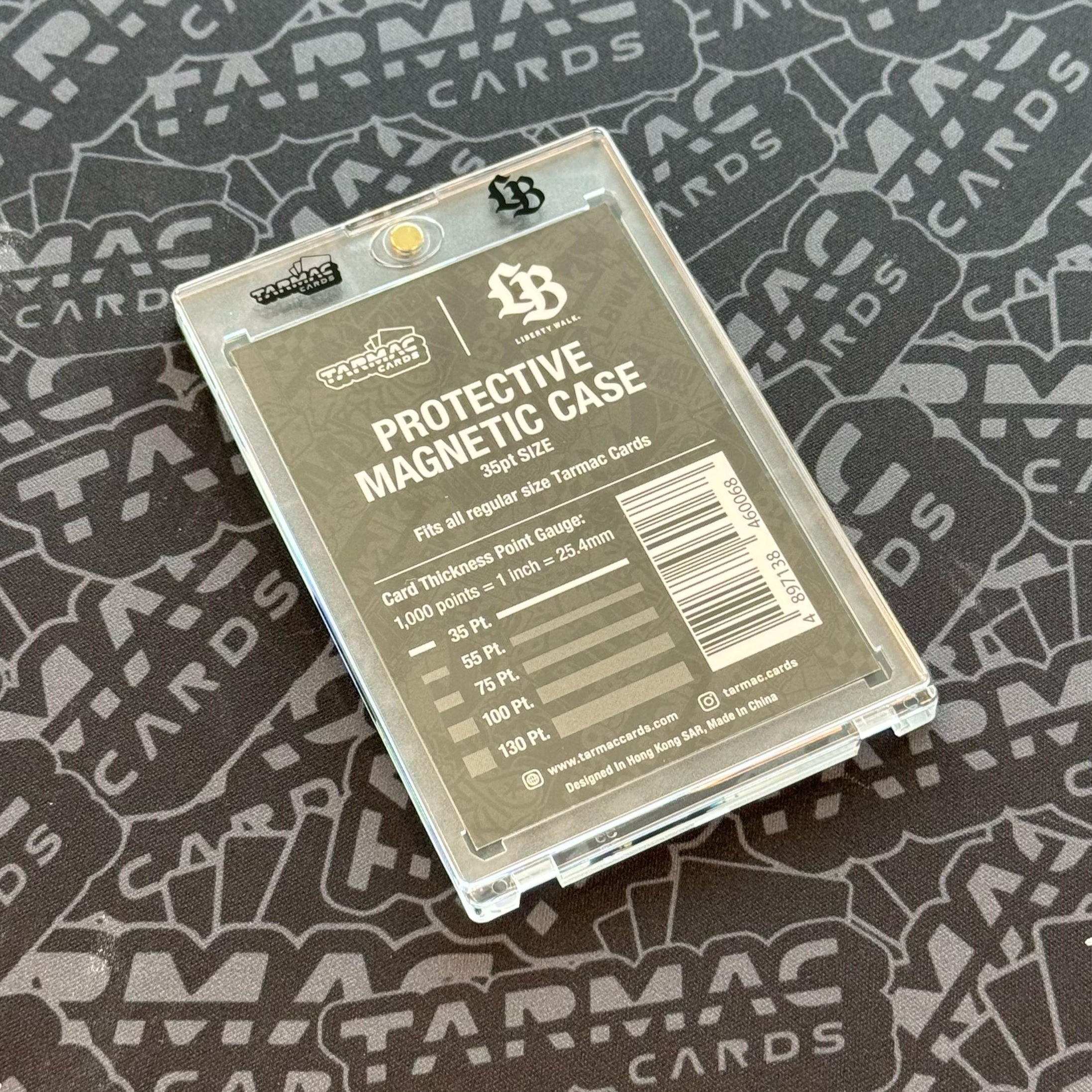 Liberty Walk Mag Case for Tarmac Cards - 35pt Size | Premium Card Holder for Collectors & Gamers | Perfect for MTG, Yu-Gi-Oh, and Trading Card Storage