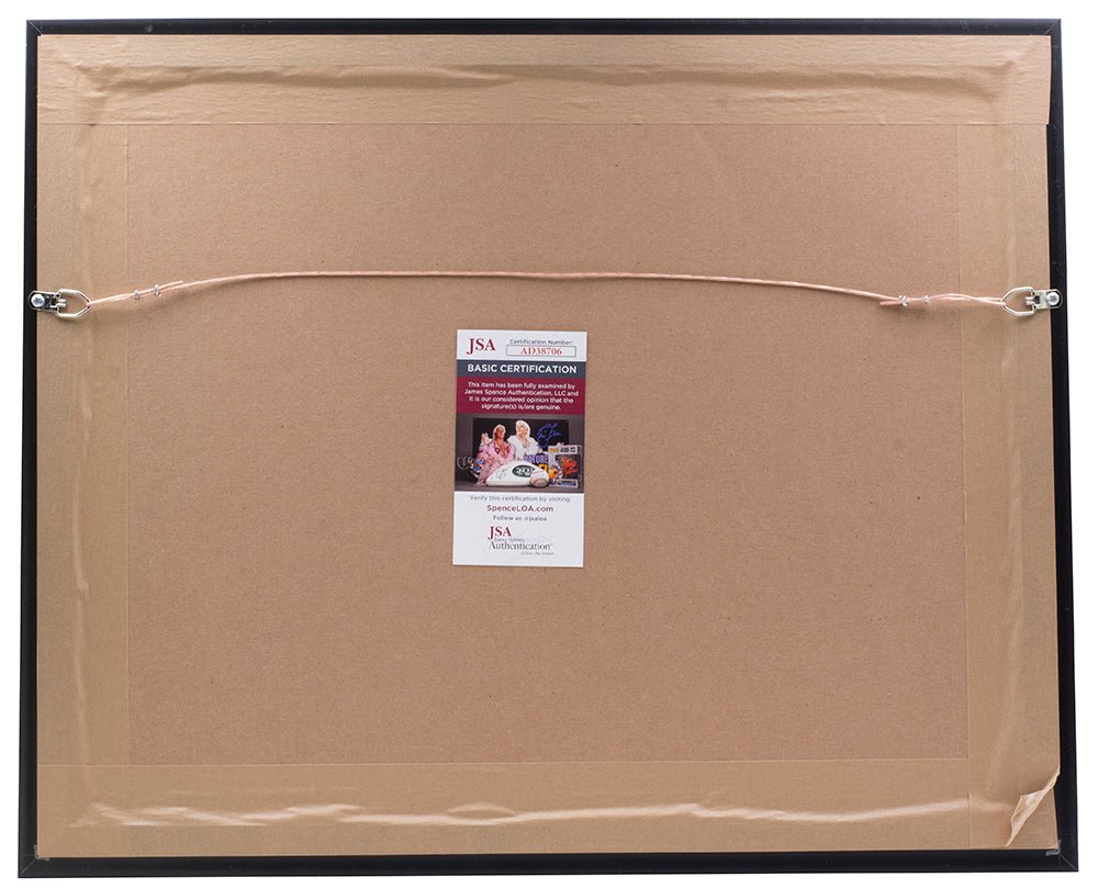 Authentic Chevy Chase & Randy Quaid Signed 11x14 Framed Photo - Vegas Vacation Movie Memorabilia with JSA Certificate - Perfect for Movie Fans, Collectors & Home Theater Decor