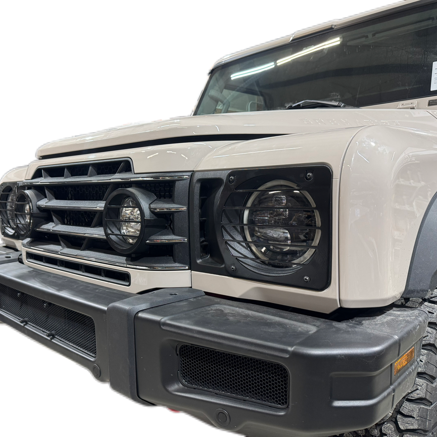 Signature Autosports Offroad Gear Light Guard Kit for 2023+ Ineos Grenadier & Quartermaster - Heavy Duty Protection for Off-Road Adventures & Night Driving
