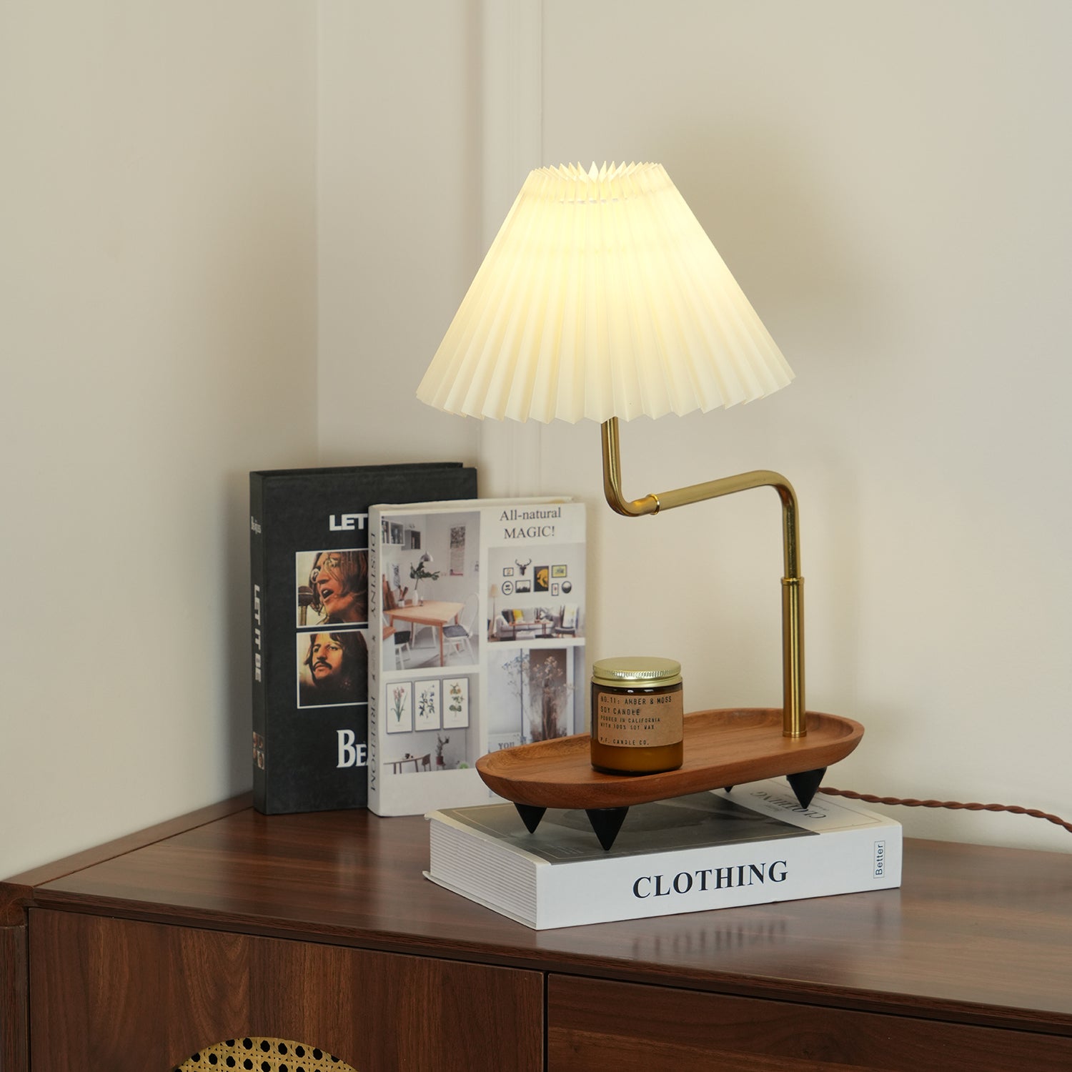 Pia TL Table Lamp - Modern LED Desk Lamp with Adjustable Brightness & Color Temperature for Home Office, Bedroom, and Study Room Lighting