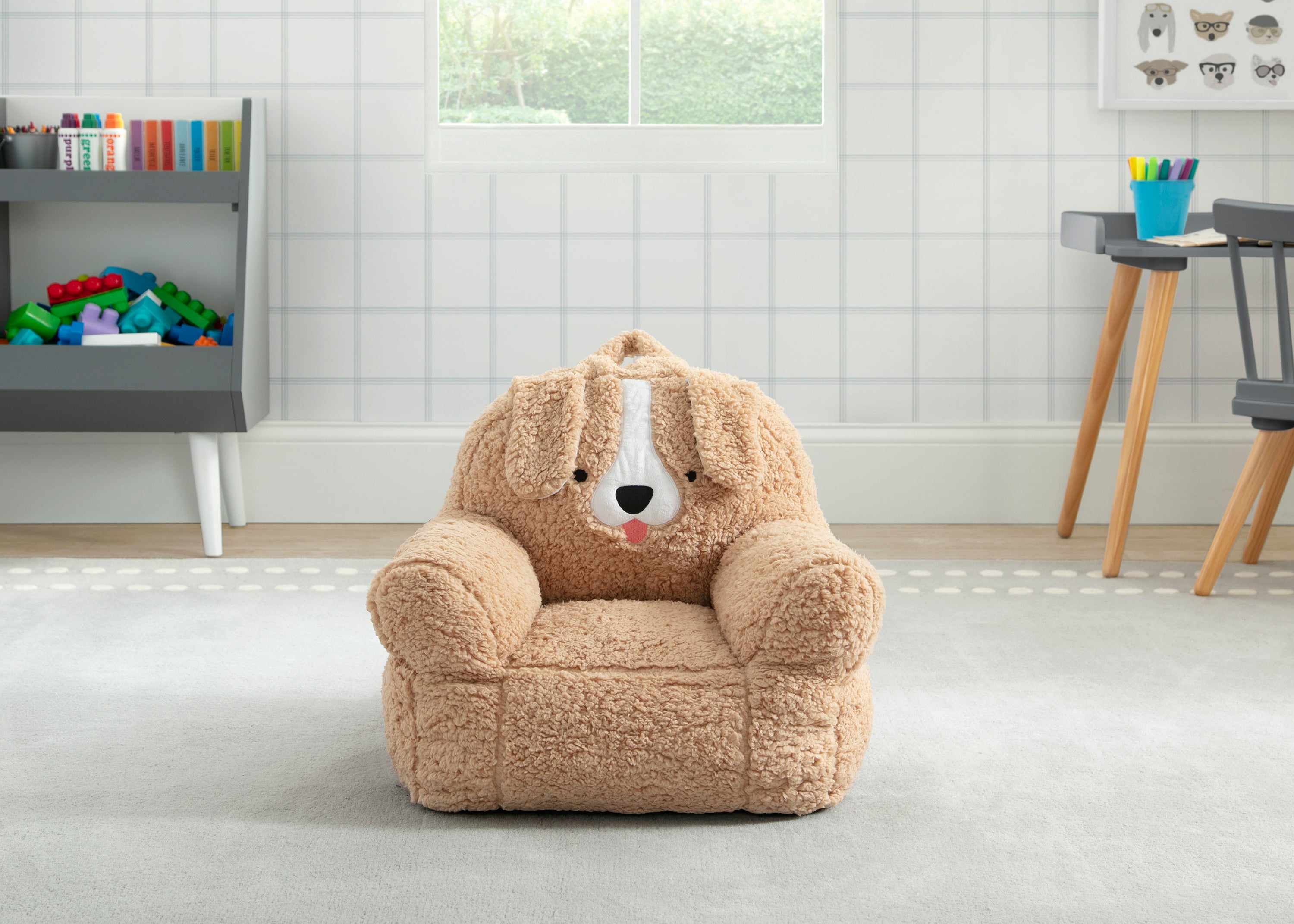 Cozy Pet Chair for Small Dogs - Soft & Comfortable Dog Bed with Removable Cover - Perfect for Home, Office, or Travel Use