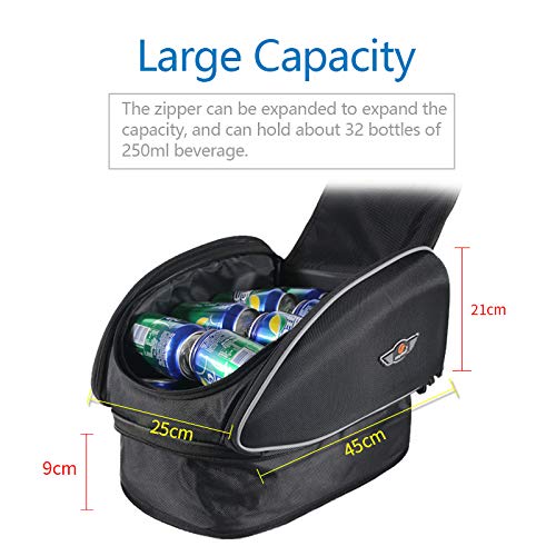 KATUR 30L Motorcycle Magnetic Tank Bag - Waterproof Travel Luggage with Rain Cover for Riding, Racing & Adventure | Durable Fuel-Resistant Backpack for Tools & Gear Storage