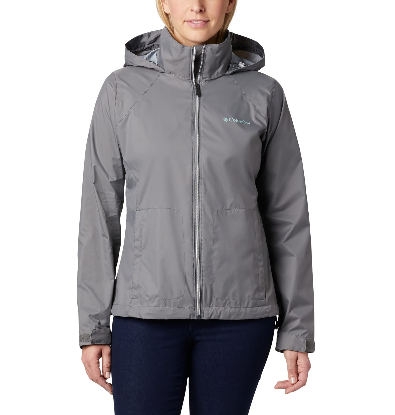Columbia Women's Switchback III Waterproof Jacket - Lightweight Hiking & Outdoor Raincoat for All-Weather Protection - Perfect for Camping, Travel & Daily Wear