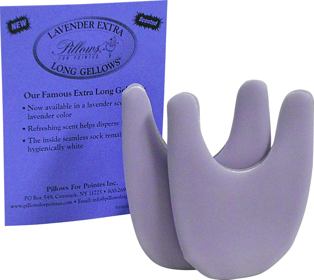 Lavender Scented Extra Long Gel Memory Foam Pillow - Perfect for Neck Pain Relief, Side Sleepers & Travel Comfort