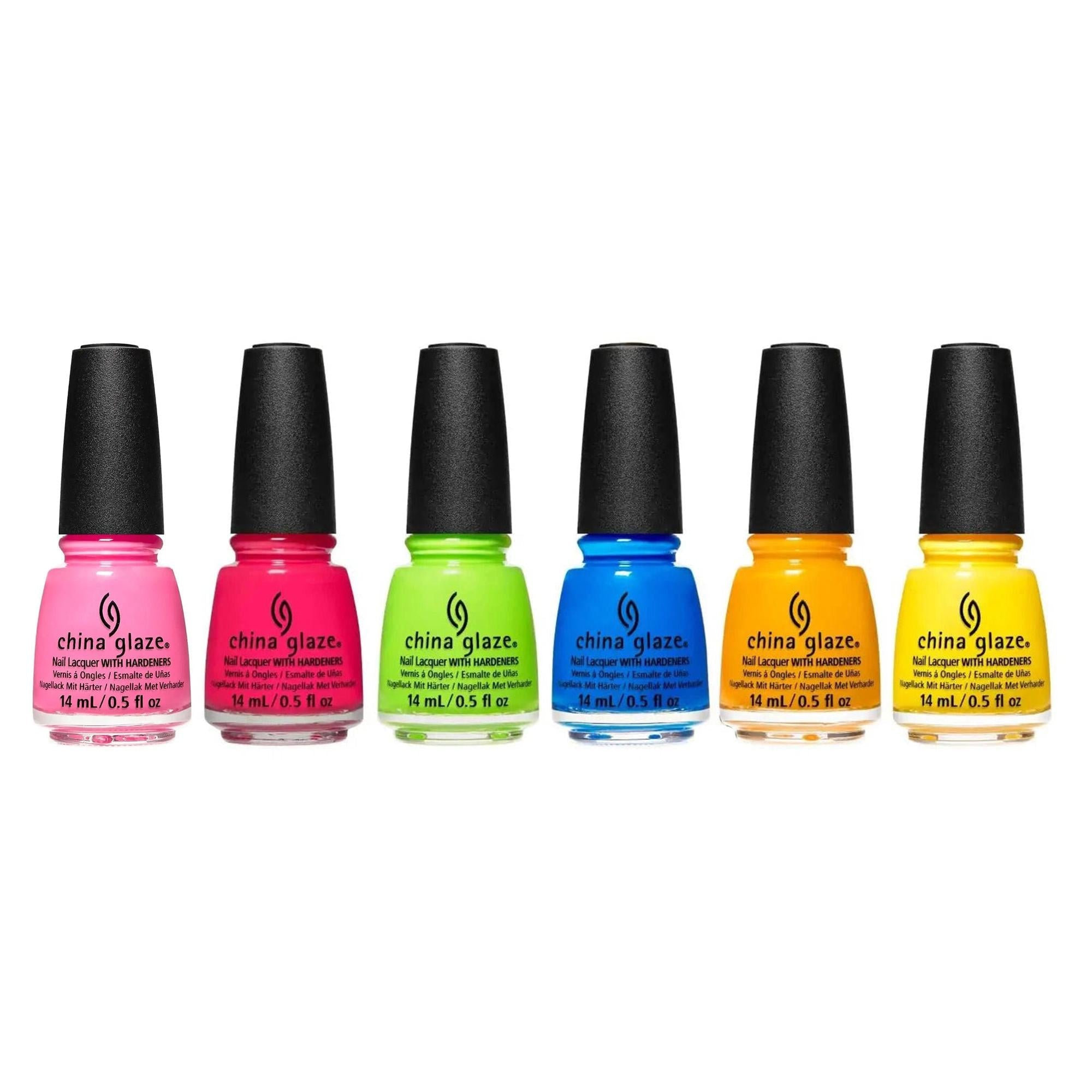 China Glaze What's The Scoop? Summer 2023 Nail Polish Collection - Trendy Nail Colors for Beach Vacations & Summer Parties