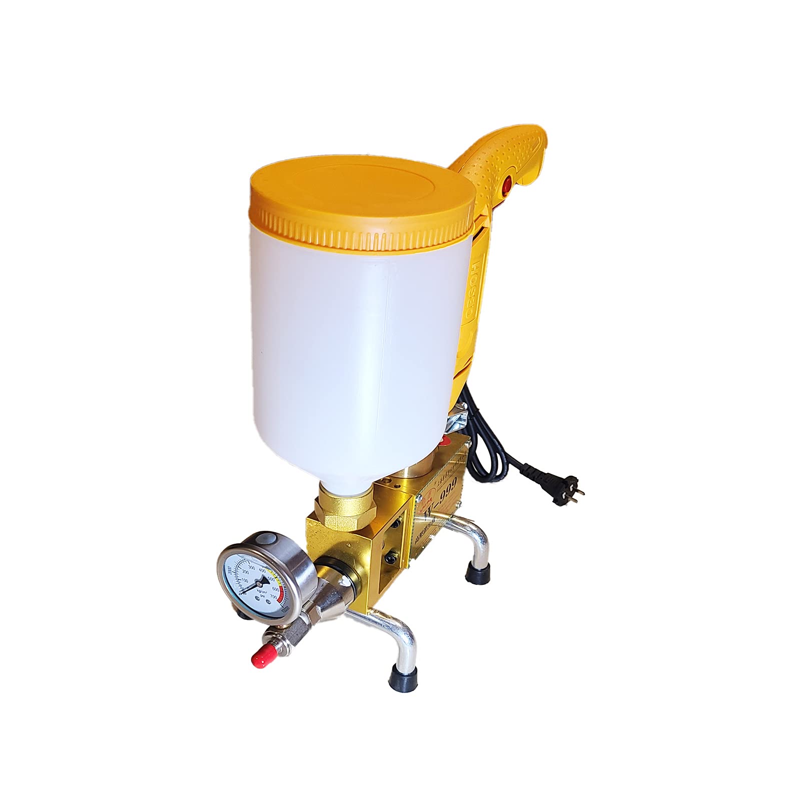 High-Performance Concrete Polyurethane Injection Grouting Pump - Waterproof Filling Machine for Crack Repair & Foundation Sealing | Ideal for Basement Waterproofing, Wall Leak Fix & Structural Reinforcement