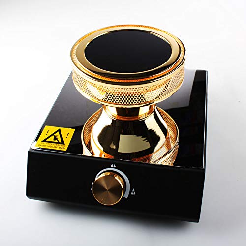YuchenTech 110V Halogen Beam Heater Burner for Siphon Coffee Maker - Professional Coffee Heating Stove with Adjustable Temperature for Home & Cafe Use