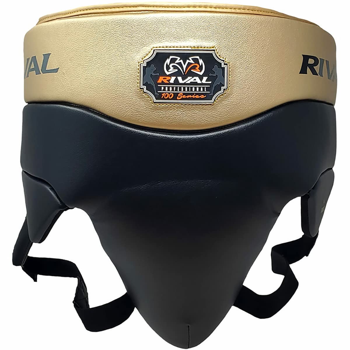 RIVAL Boxing RNFL100 Professional No-Foul Groin Protector - Dual Waist Straps & Hook Loop Closure - Ultra Lightweight PU Microfiber - Perfect for Boxing, MMA, Martial Arts Training & Competition Protection
