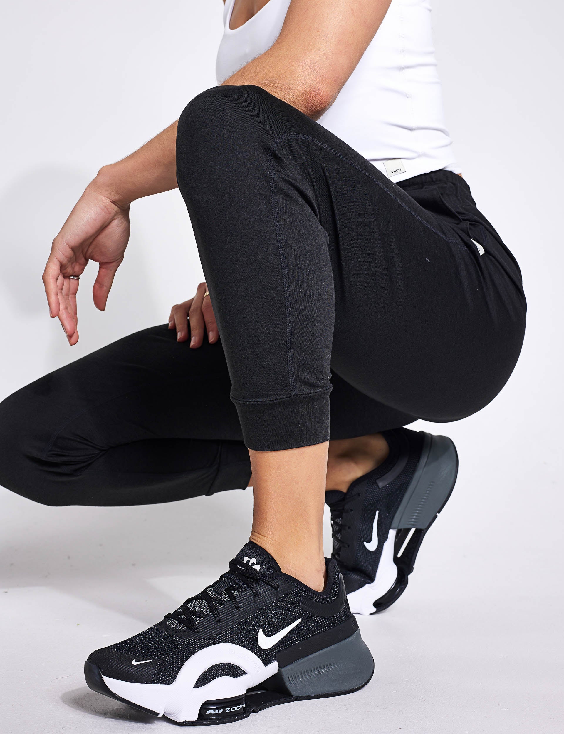 High-Performance Jogger Pants for Men & Women - Black Heather | Moisture-Wicking, Breathable & Comfortable for Running, Gym, Yoga & Casual Wear