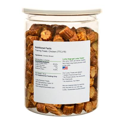 Premium Chicken Training Treats - All-Natural, High-Protein Dog Rewards for Obedience & Behavior Training - Perfect for Puppies & Adult Dogs