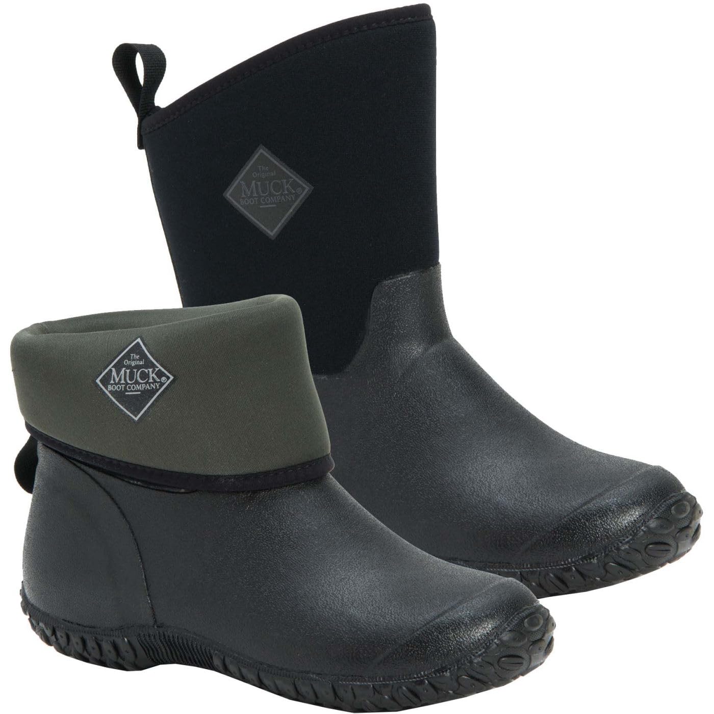 Muck Boot Women's Waterproof Rubber Garden Boots for Snow, Rain & Outdoor Work - Comfortable Slip-Resistant Winter Boots for Gardening, Farming & Hiking