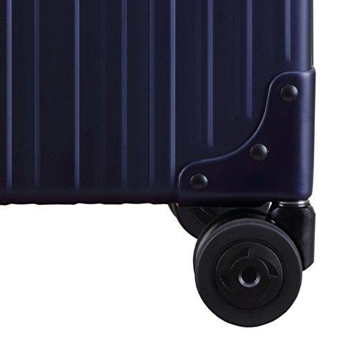 Aleon 32-Inch Hardside Checked Luggage - Lightweight Aluminum Suitcase with Spinner Wheels, TSA Lock (Sapphire Blue) - Perfect for International Travel & Business Trips