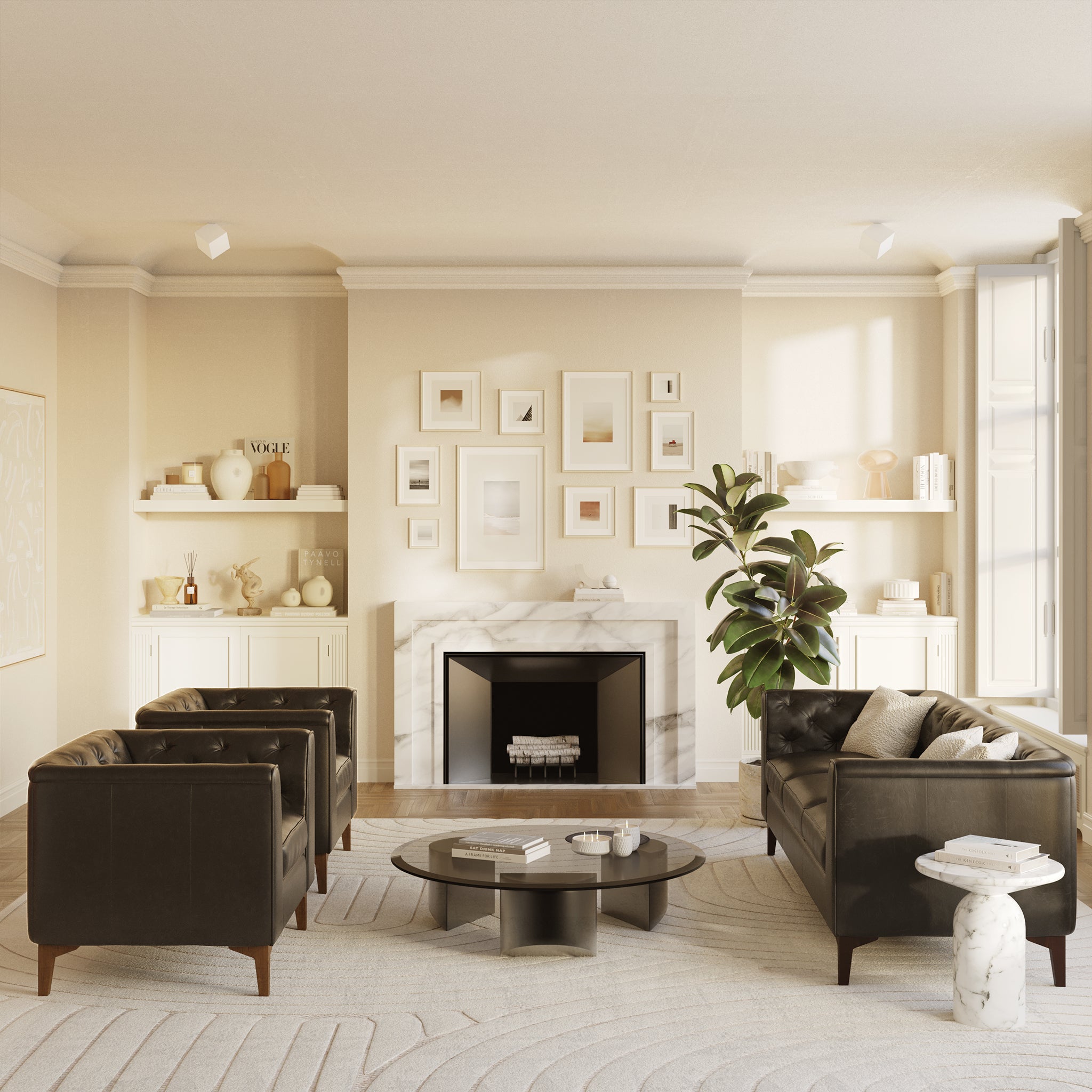 Essex Lounge Chair - Modern Comfortable Accent Chair for Living Room, Bedroom & Office - Perfect for Relaxing, Reading & Lounging