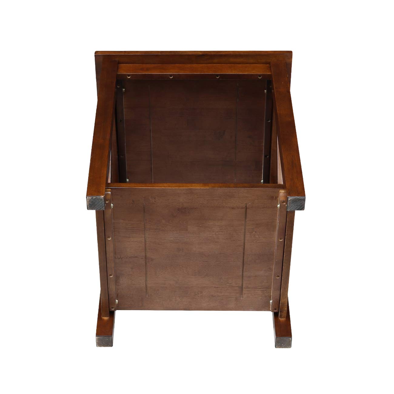 International Concepts End Table - Modern Side Table for Living Room, Bedroom & Office - Small Accent Table with Sturdy Wooden Frame & Sleek Design - Perfect for Coffee, Books & Decor