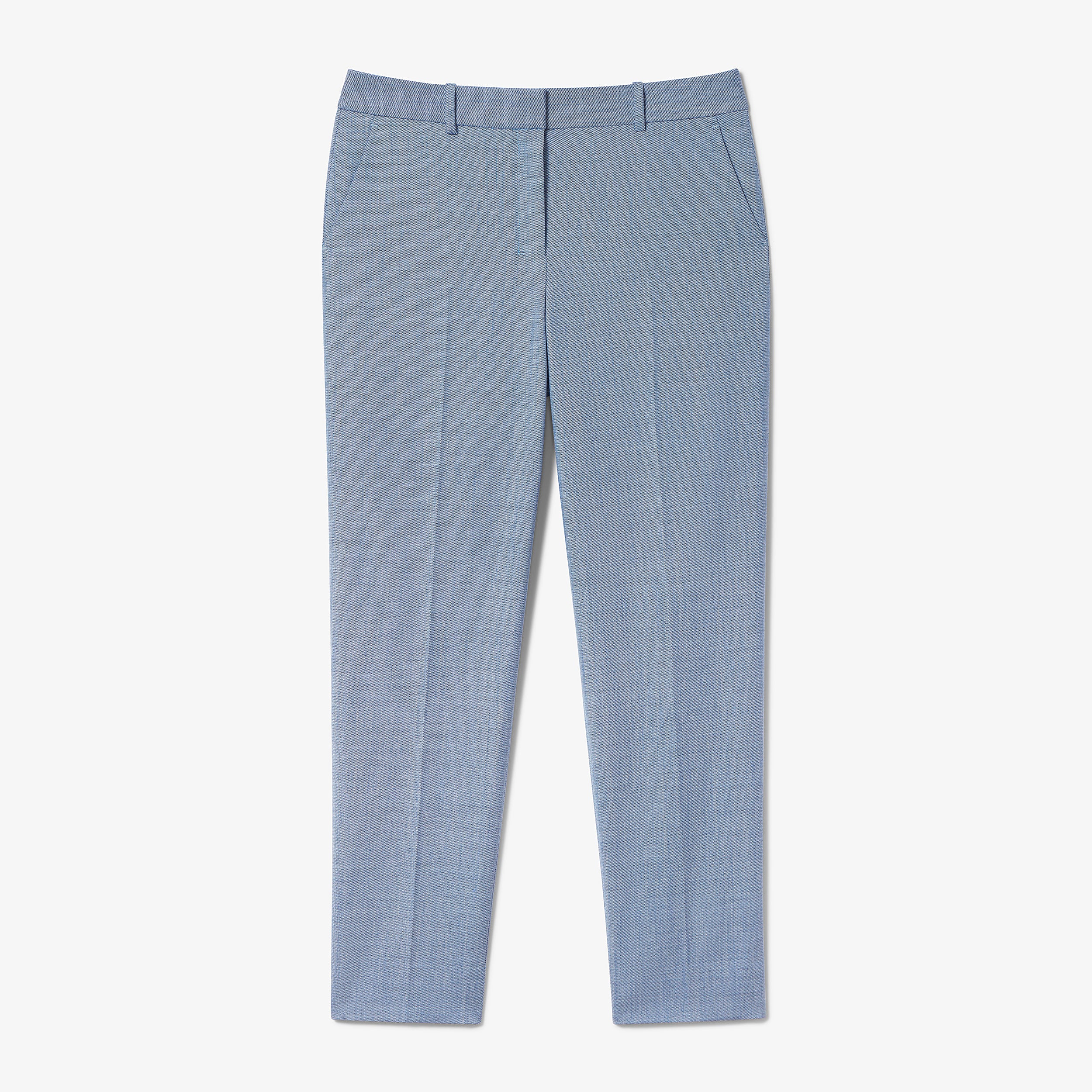 Premium Mejia Sharkskin Pants in Indigo & White - Stylish and Comfortable for Casual Wear, Office, and Outdoor Activities