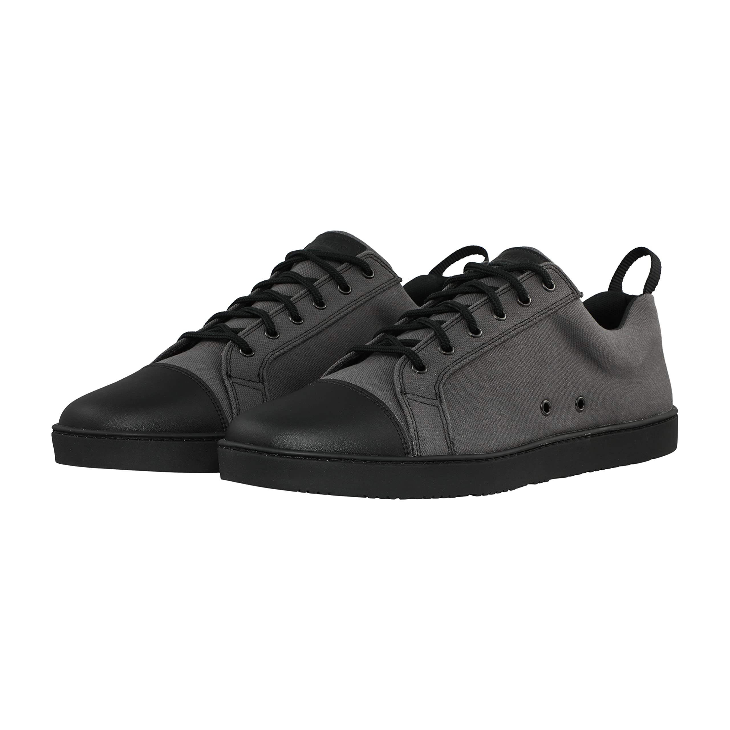 WOOBIES Men's Mod-1 Canvas Slip-Resistant Work Shoes - Made in USA with Removable Insoles | Veteran-Owned Business | Perfect for Construction, Warehouse & Outdoor Work