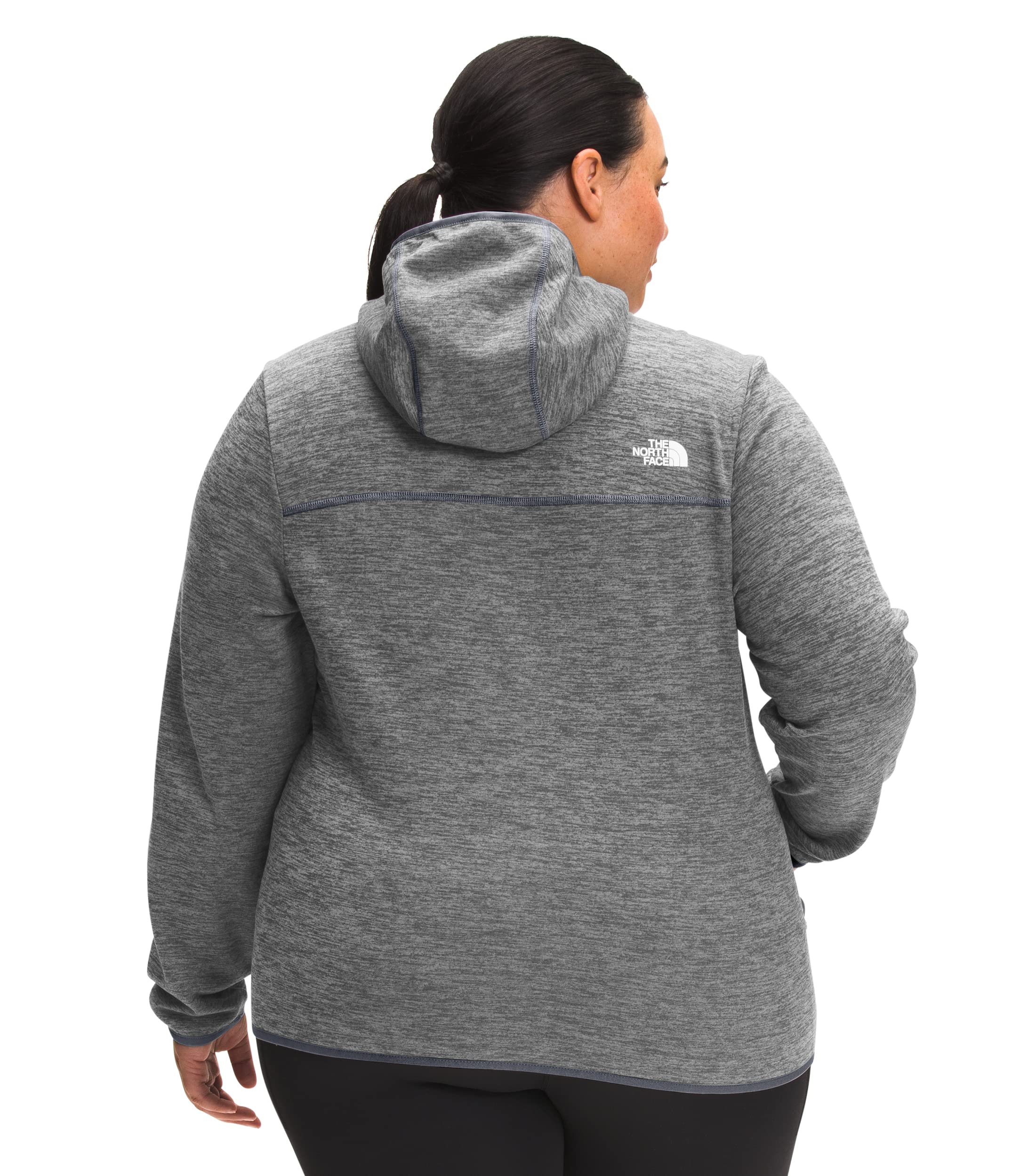 The North Face Canyonlands Hoodie for Men & Women - Lightweight Water-Resistant Fleece Jacket for Hiking, Camping & Outdoor Adventures