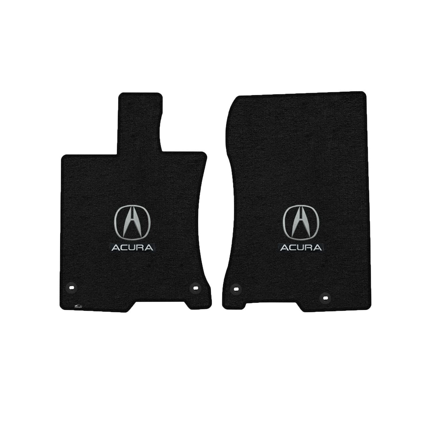 Premium Custom-Fit Carpet Floor Mats for Acura RLX 2017-2020 - 2-Piece Set Charcoal Luxury Car Floor Liners | All-Weather Protection & Enhanced Interior Comfort for Sedans