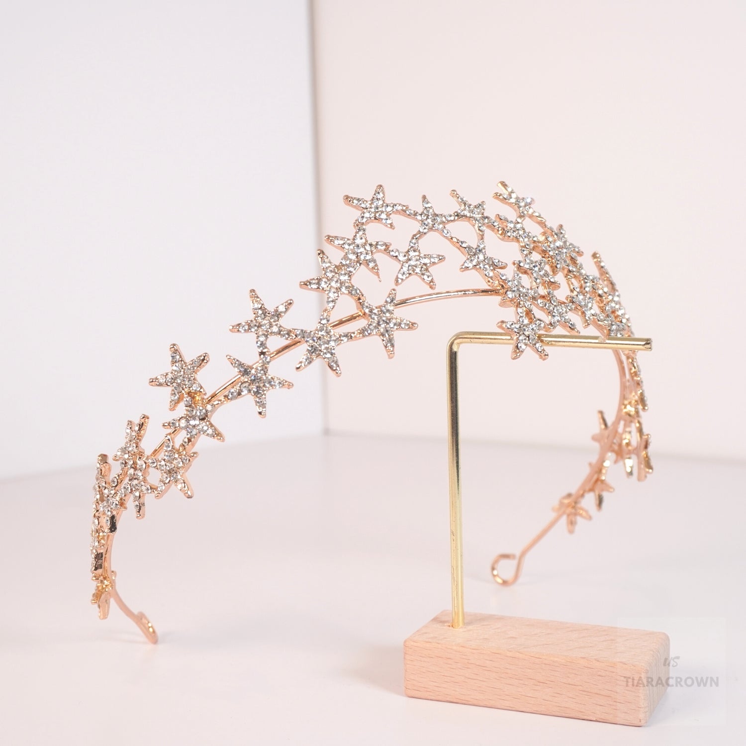 Elegant Silver & Gold Star Crown Headbands for Women & Teens - Perfect for Birthdays, Weddings, Bridal Hair Accessories & Special Occasions