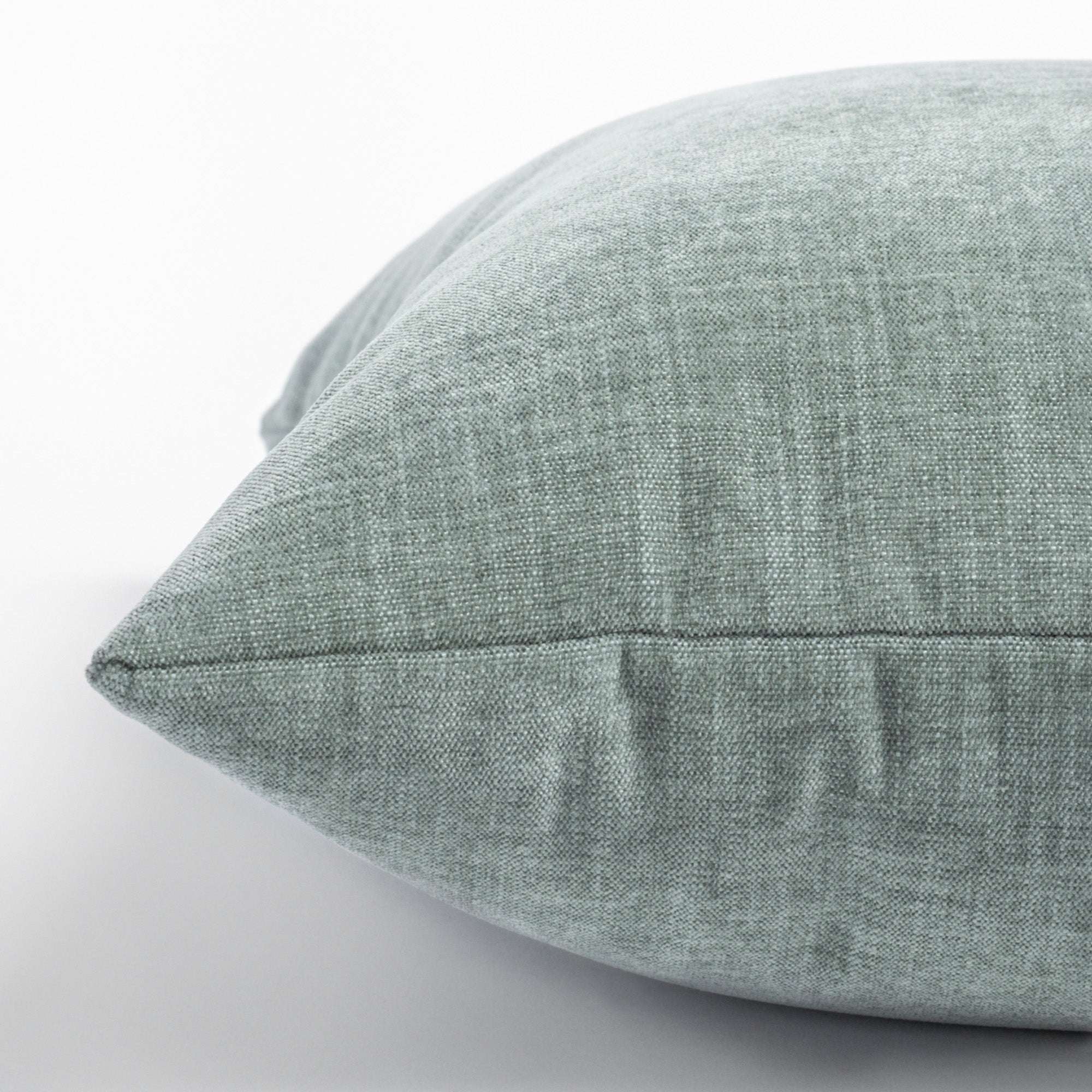 Orson 20x20 Inch Decorative Throw Pillow Cover - Soft Celadon Green Cushion for Sofa, Bed, Living Room & Home Decor