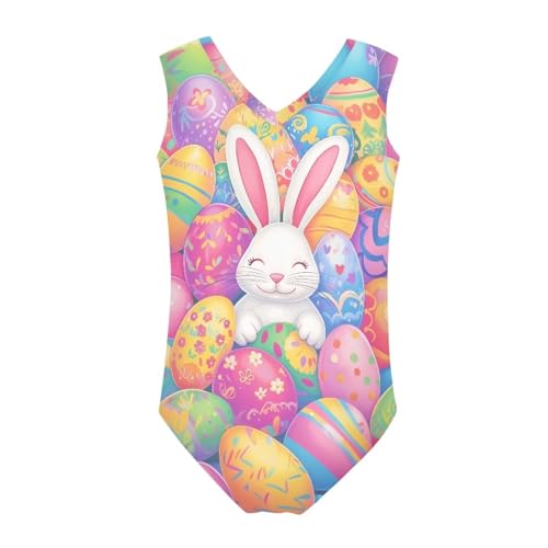 Rainbow Easter Eggs and Bunny