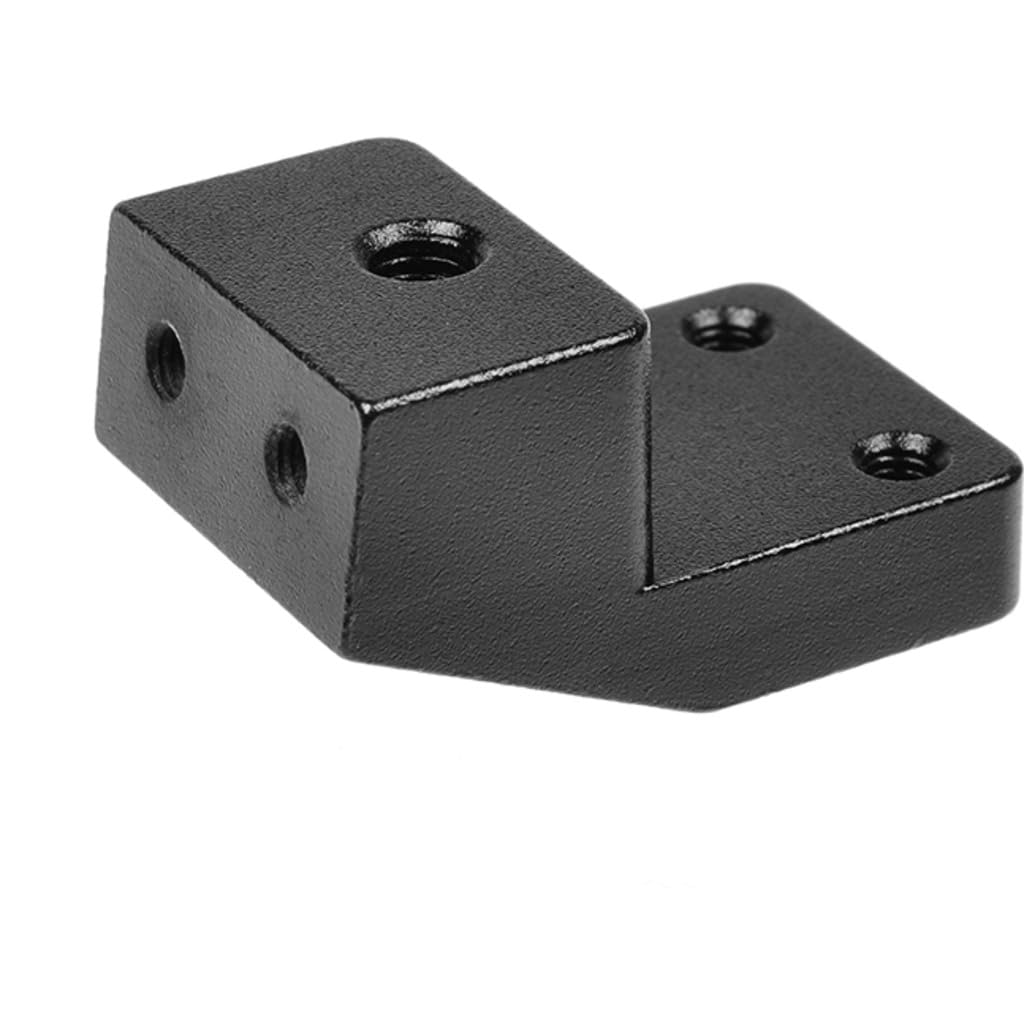 Corally 00180-679 XTR Aluminum Black Steering Deck Holder - 1 Piece - High Performance RC Car Upgrade for Off-Road Racing & Bashing