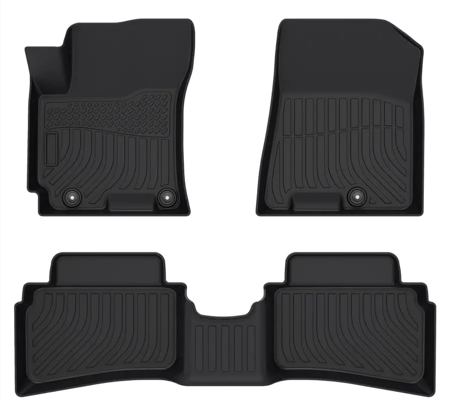 Cartist All-Weather 3D TPE Floor Mats for Hyundai Venue 2020-2025 | Heavy Duty Car Floor Liners | Perfect for Daily Commute, Road Trips & Winter Protection