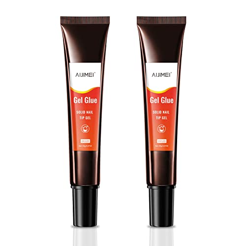 Nail Tips Glue 2PCS