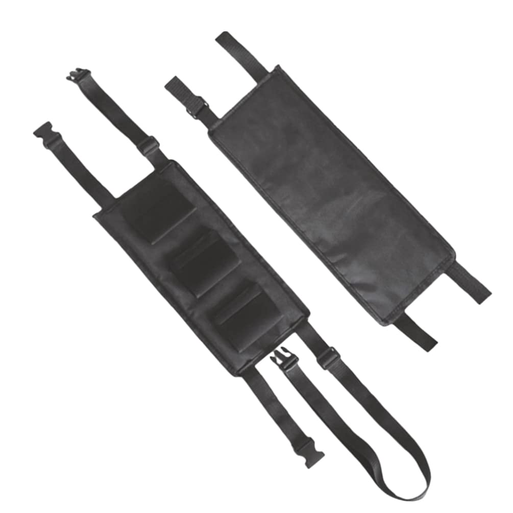 VICASKY 2-Pack Car Fishing Rod Storage Bag - Adjustable Back Seat Organizer with Neoprene Padding | Perfect for Vehicle Fishing Gear & Phone Stand | Ideal for Road Trips, Camping & Outdoor Adventures