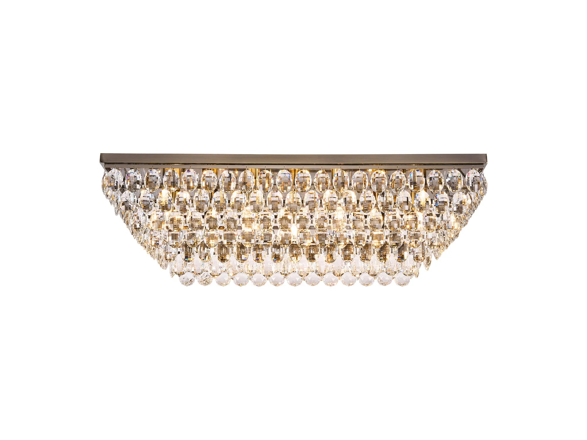 Antique Brass & Clear