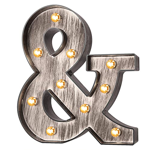 Silver Letters-&