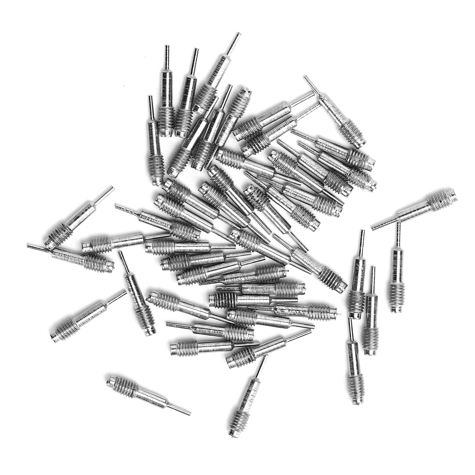 50 Pcs Watch Repair Tool Kit - Replacement Watch Band Link Remover Pins & Spare Tips - Professional Watch Repair Accessories for Watchmakers & DIY Enthusiasts - Perfect for Watch Band Adjustment, Battery Replacement & Maintenance