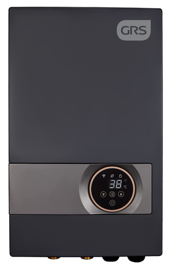 GRS 13KW 240V Electric Tankless Water Heater - Instant On-Demand Hot Water System with Digital Display for Shower & Kitchen | Easy Installation | Energy Efficient Home & RV Use
