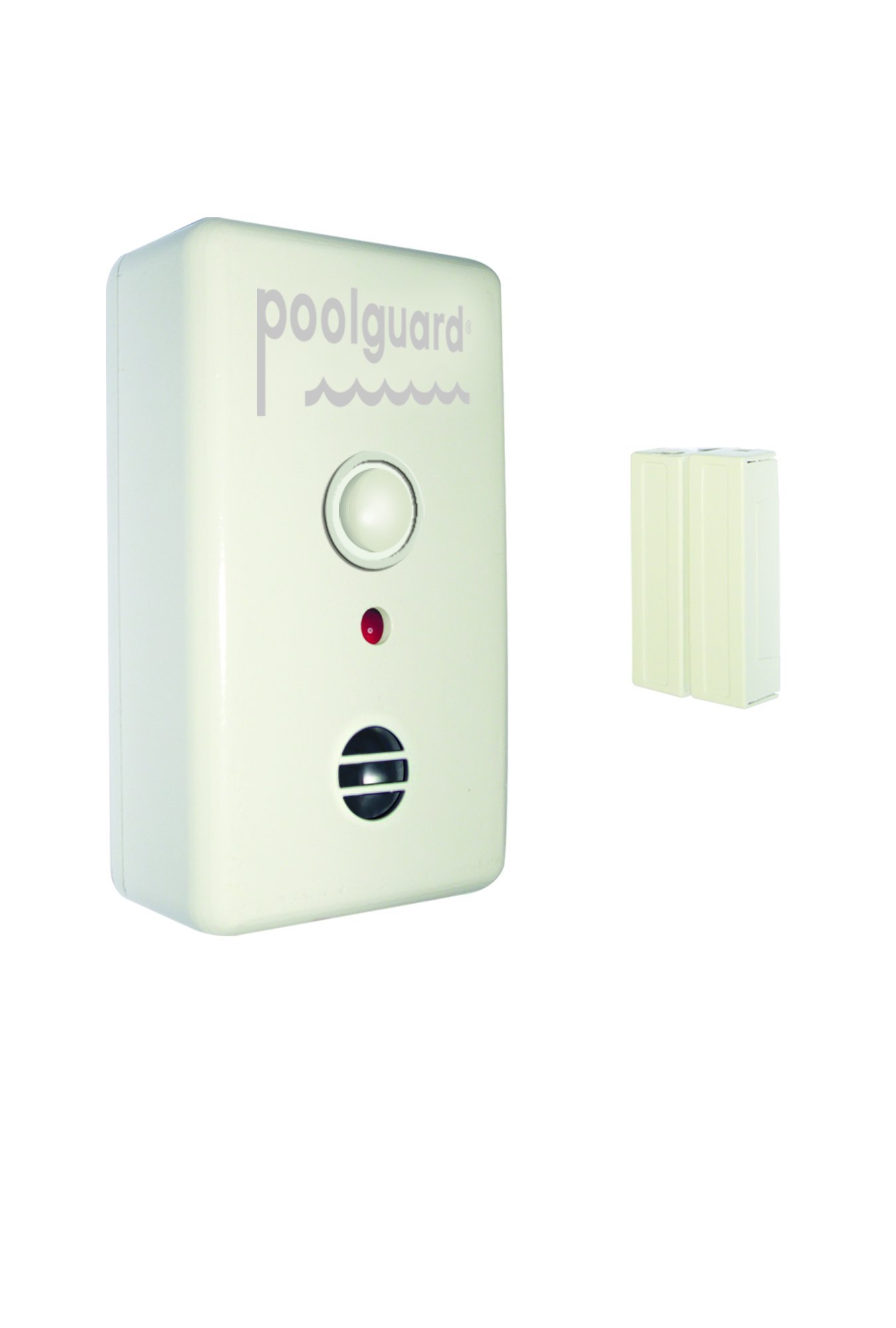 PoolGuard DAPT-2 Pool Door Alarm with Water Hazard Detection - White | Child Safety Device for Swimming Pools, Spas & Backyard Gates | Perfect for Homes with Kids & Pets