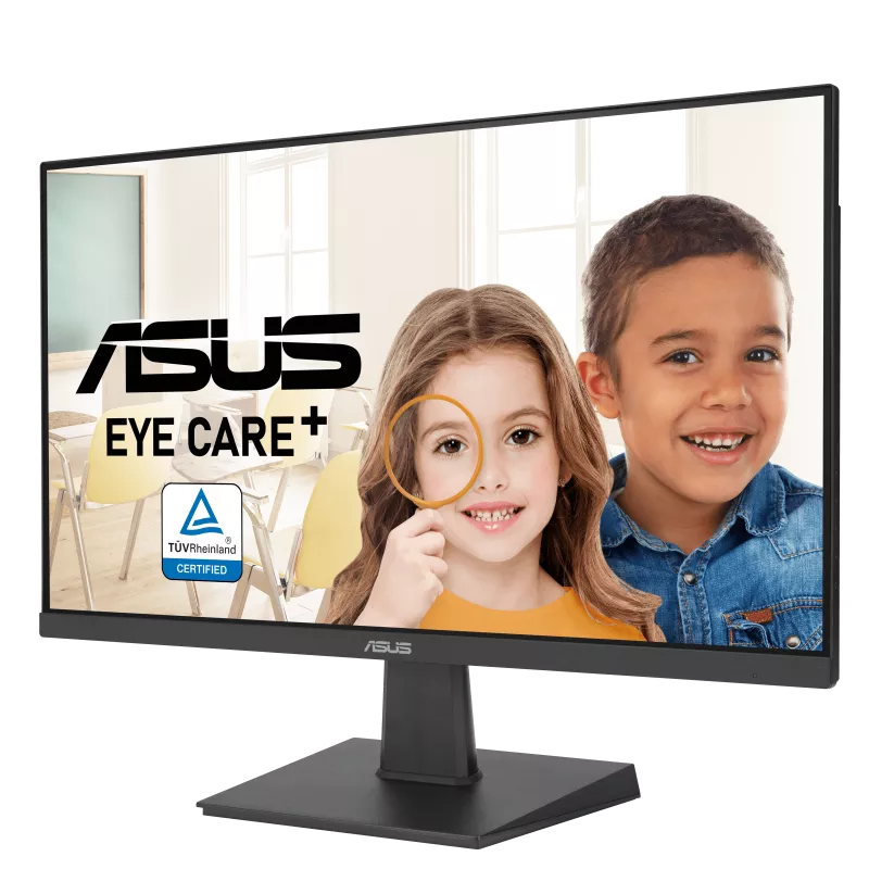 ASUS VA24ECE 23.8 Inch Full HD 75Hz IPS Monitor - Ultra-Thin Bezel, Eye Care Technology for Home Office, Gaming & Entertainment